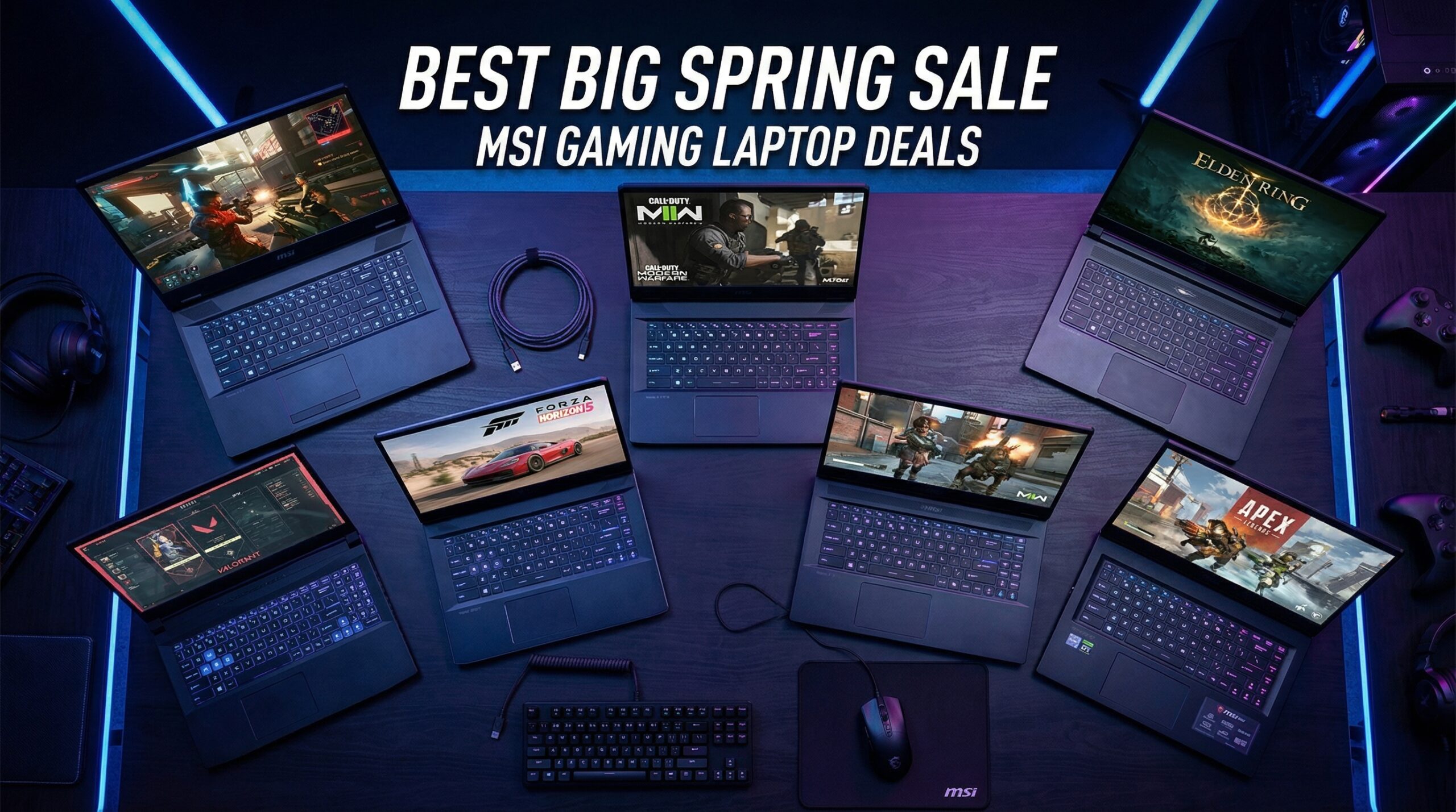 Best Big Spring Sale MSI Gaming Laptop Deals on Amazon
