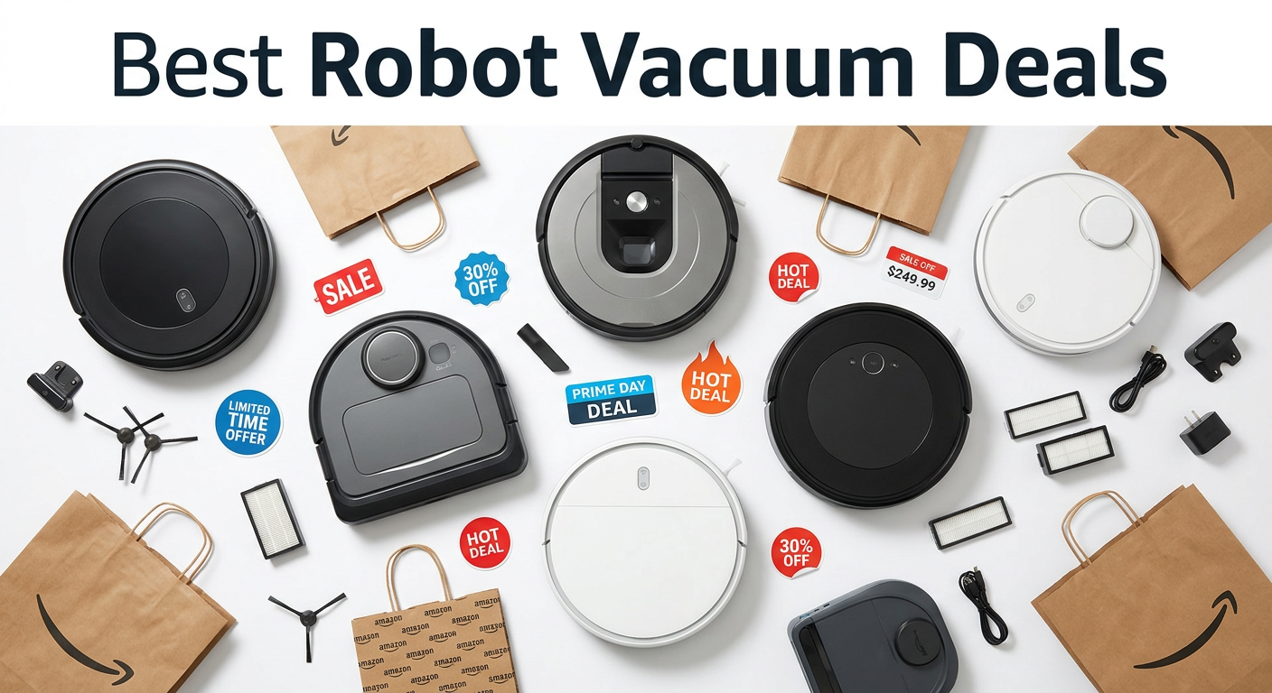 Best Big Spring Sale Robot Vacuum Deals on Amazon