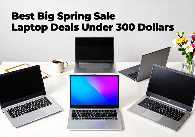Best Big Spring Sale Laptop Under $300 Deals on Amazon