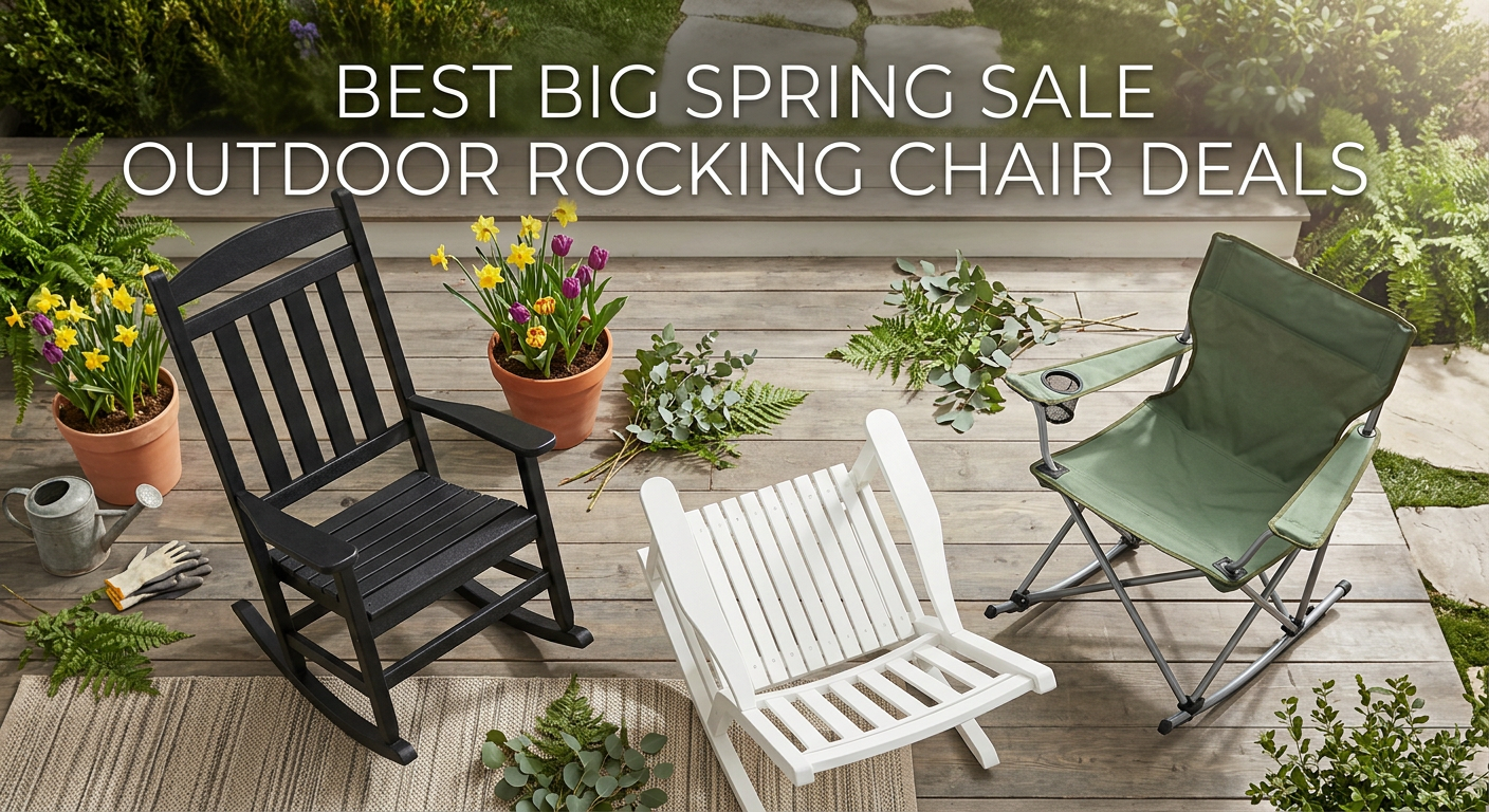Best Big Spring Sale Outdoor Rocking Chair Deals on Amazon