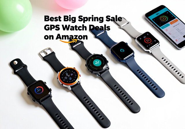 Best Big Spring Sale GPS Watch Deals on Amazon