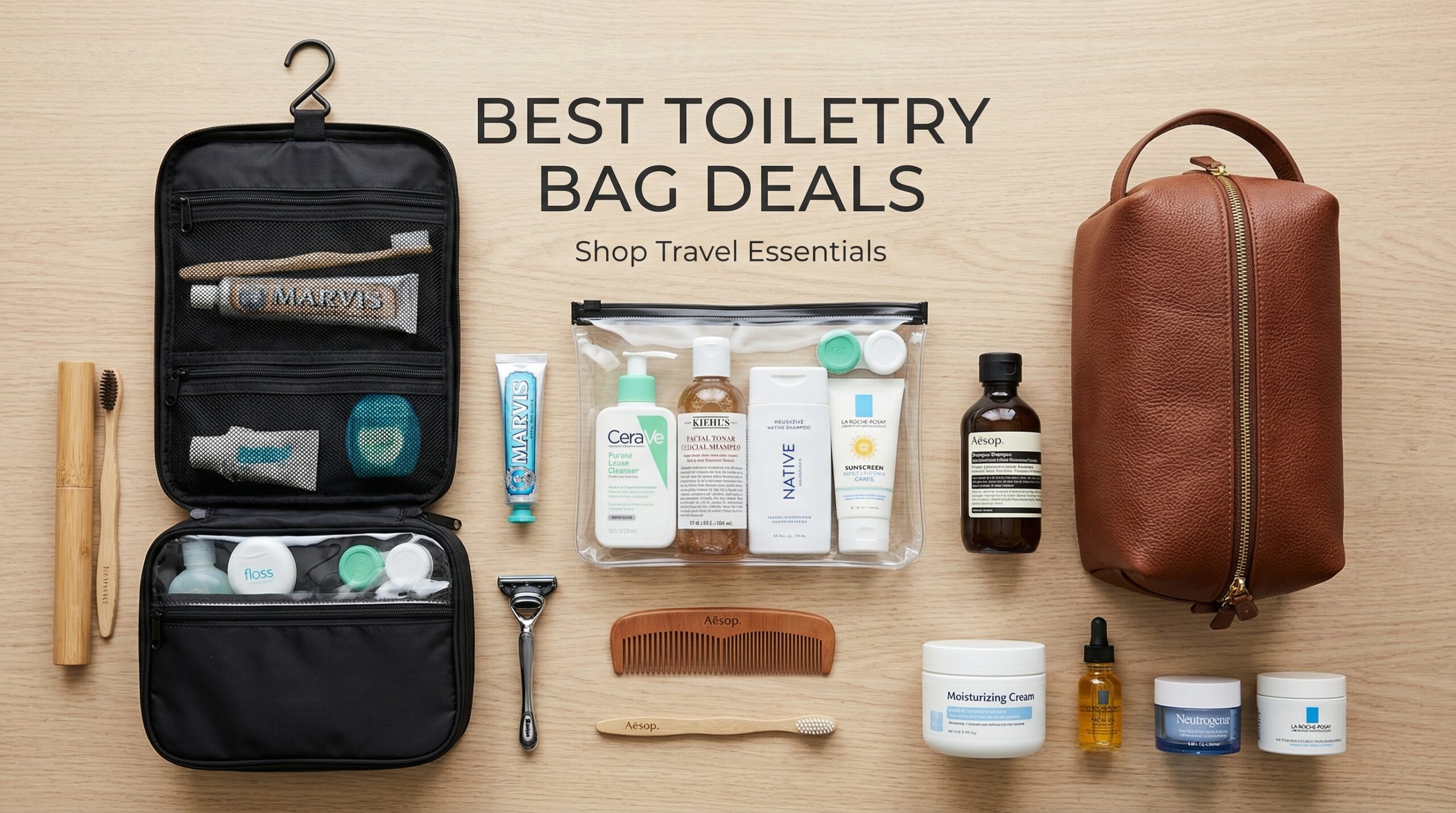 Best Big Spring Sale Toiletry Bag Deals on Amazon