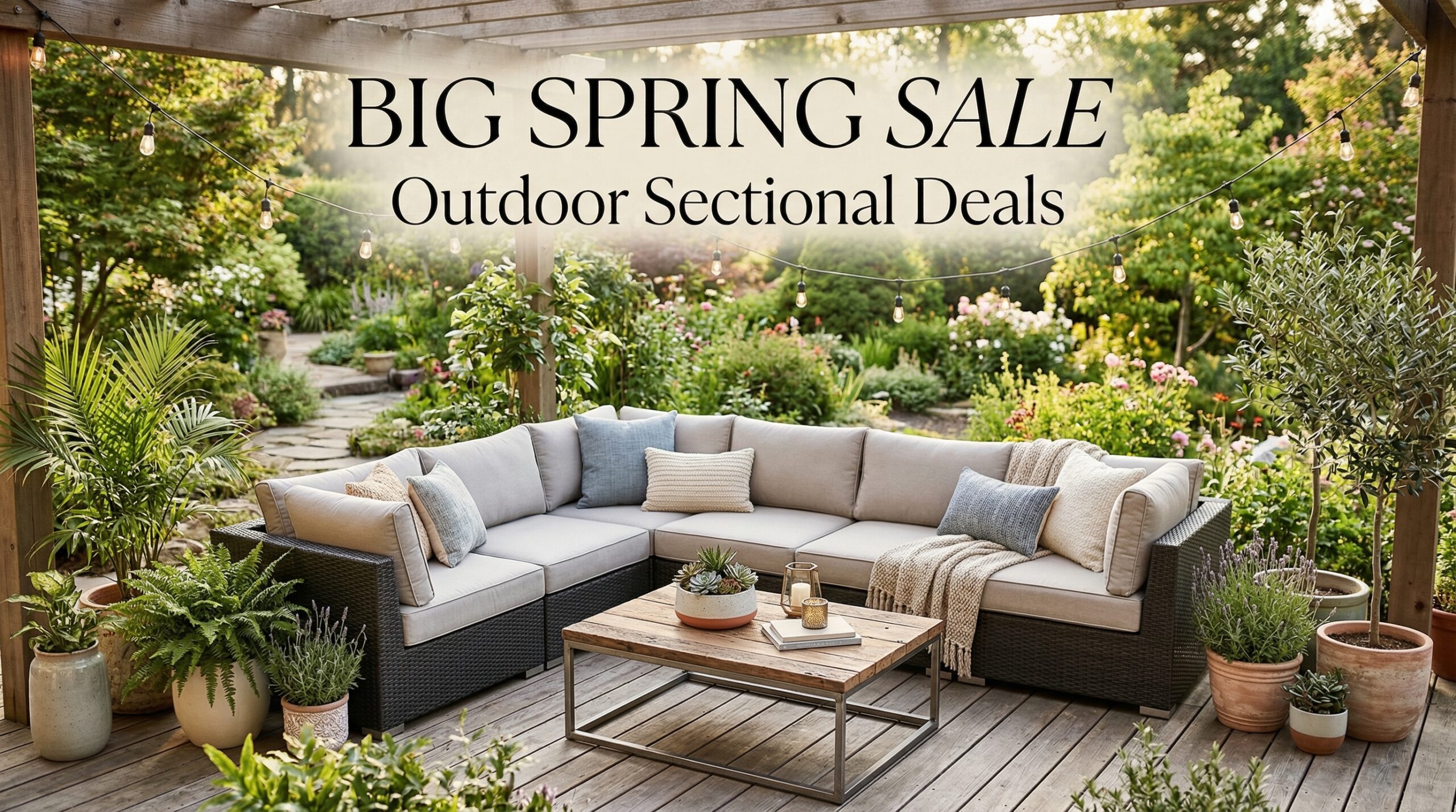 Best Big Spring Sale Outdoor Sectional Deals on Amazon