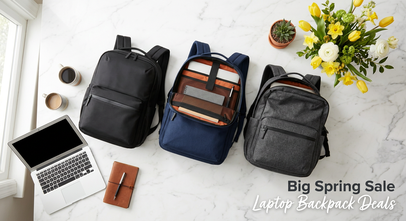Best Big Spring Sale Laptop Backpack Deals on Amazon