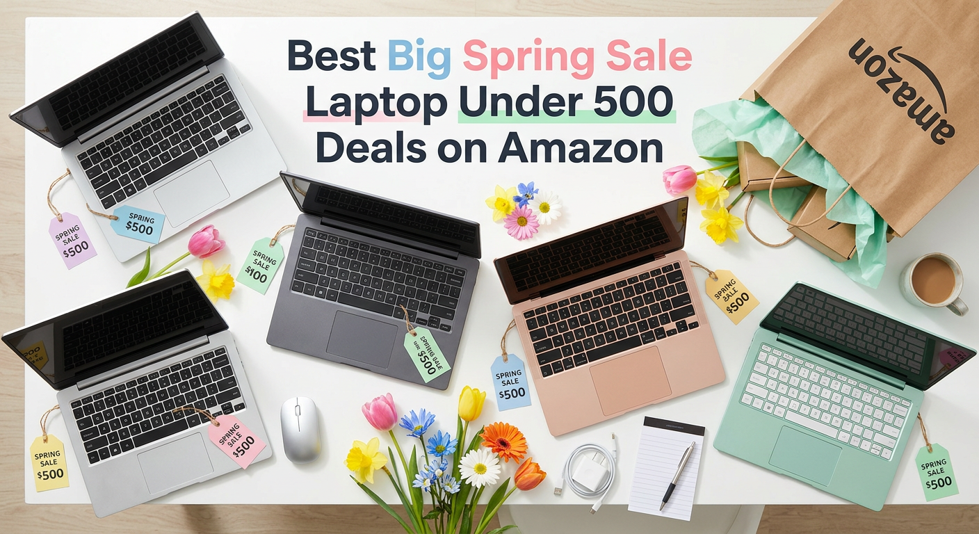 Best Big Spring Sale Laptop Under $500 Deals on Amazon