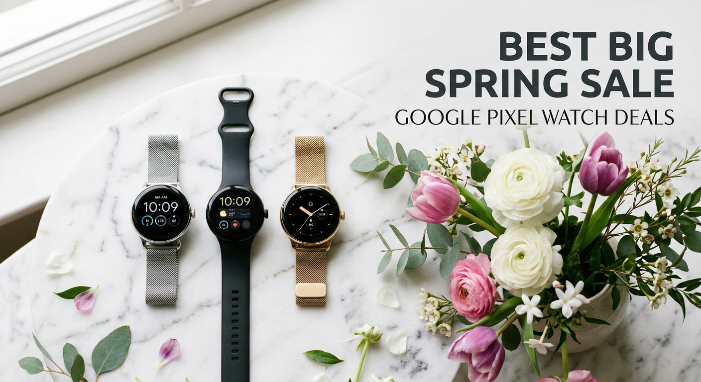 Best Big Spring Sale Google Pixel Watch Deals on Amazon