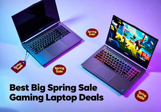 Best Big Spring Sale Gaming Laptop Deals on Amazon
