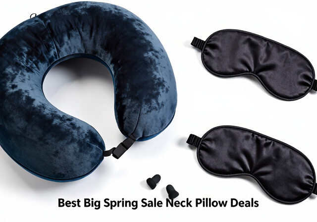 Best Big Spring Sale Neck Pillow Deals on Amazon