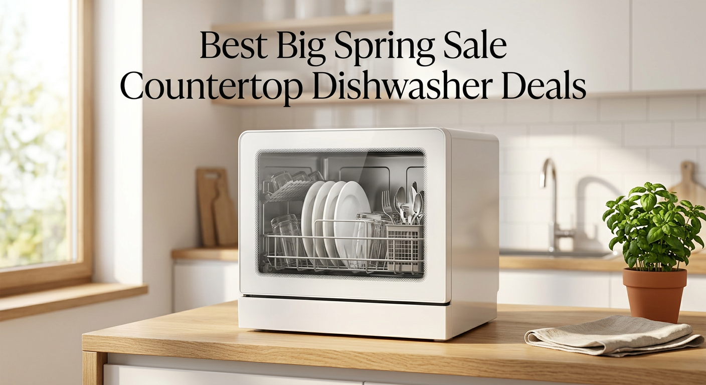 Best Big Spring Sale Countertop Dishwasher Deals on Amazon