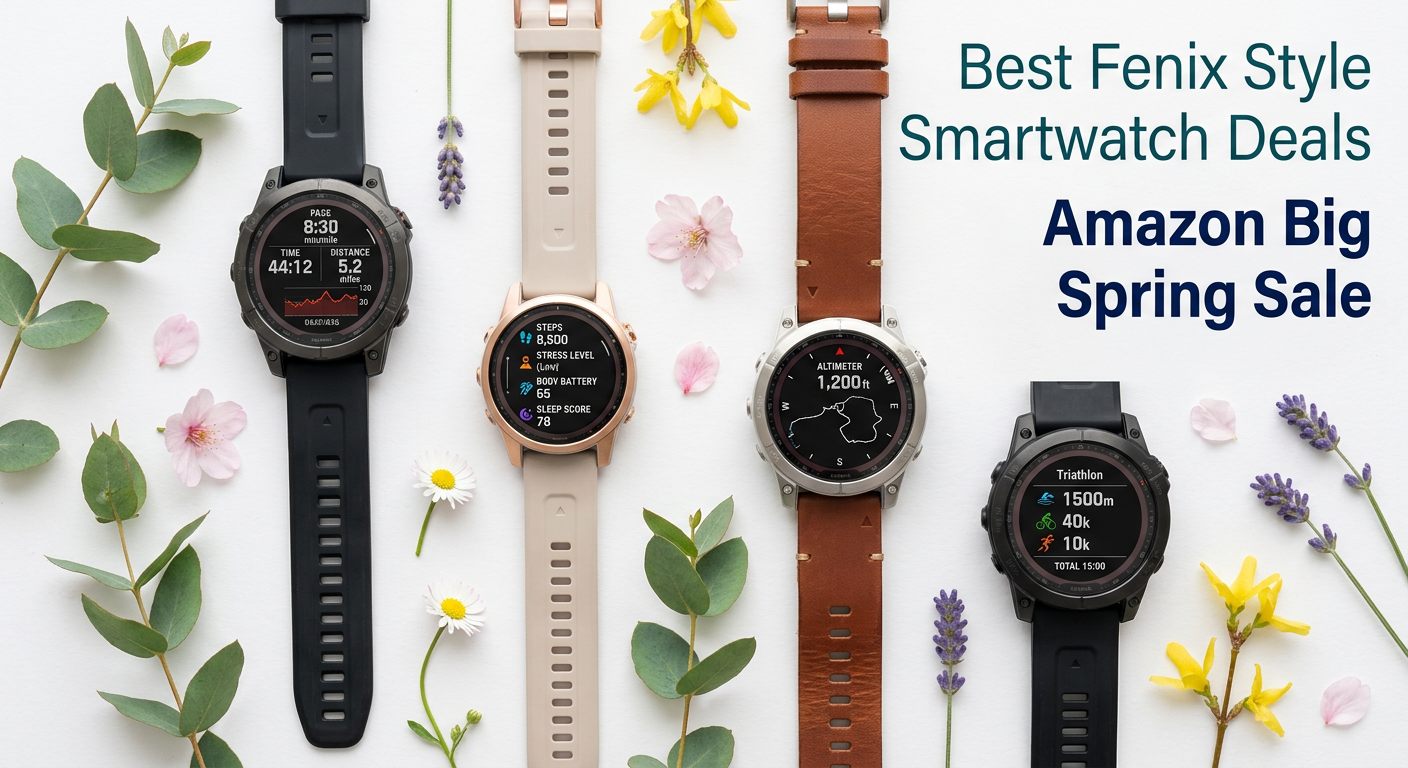 Best Big Spring Sale Garmin Fenix Deals on Amazon