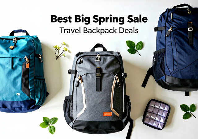 Best Big Spring Sale Travel Backpack Deals on Amazon