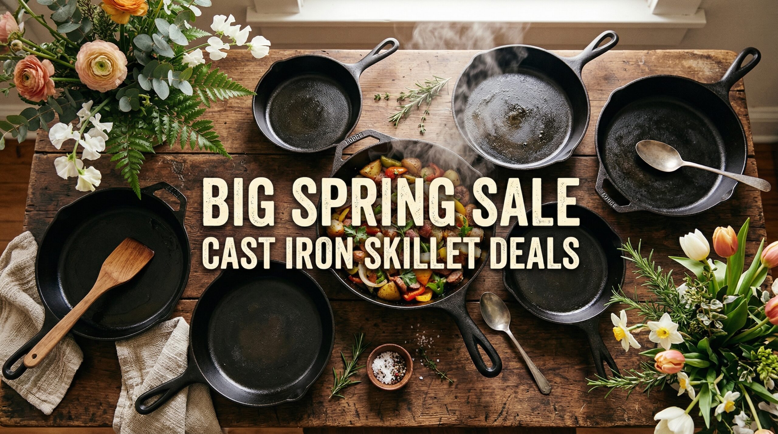 Best Big Spring Sale Cast Iron Skillet Deals on Amazon