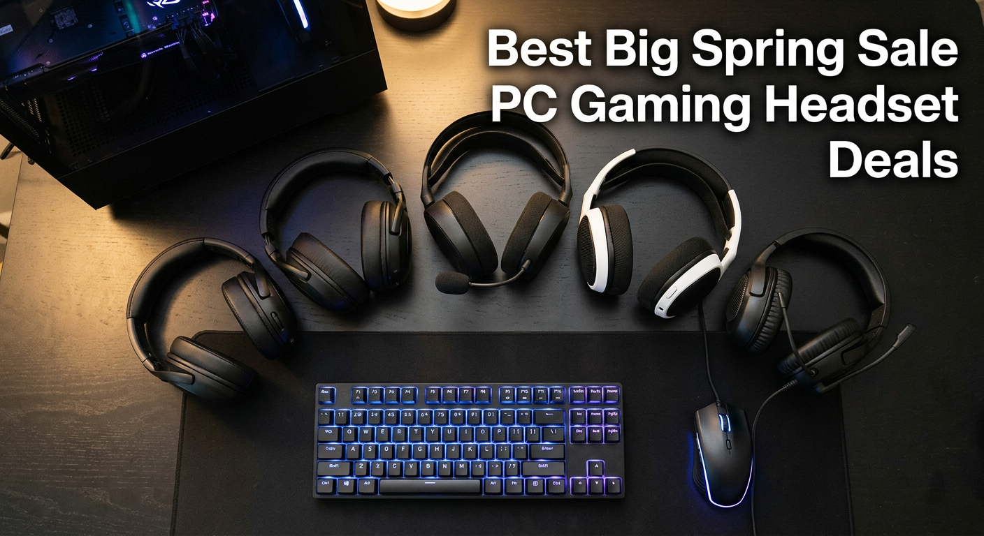 Best Big Spring Sale PC Gaming Headset Deals on Amazon
