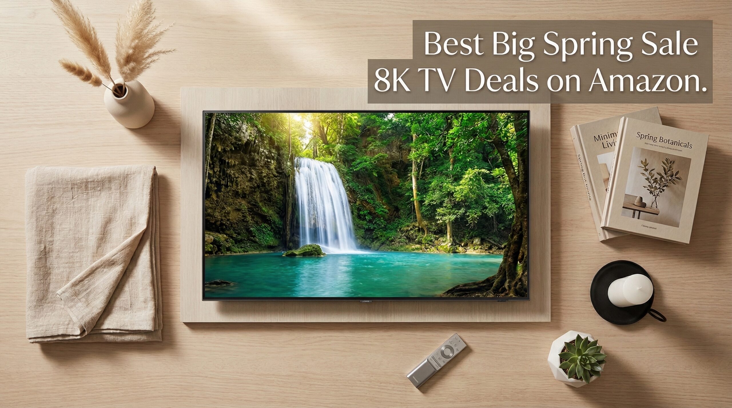 Best Big Spring Sale 8K TV Deals on Amazon