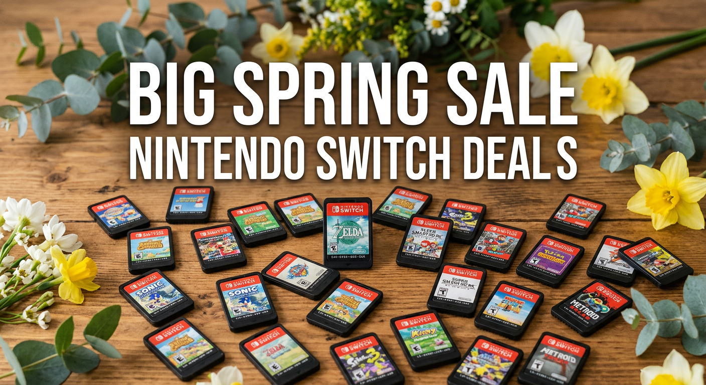 Best Big Spring Sale Nintendo Switch Game Deals on Amazon