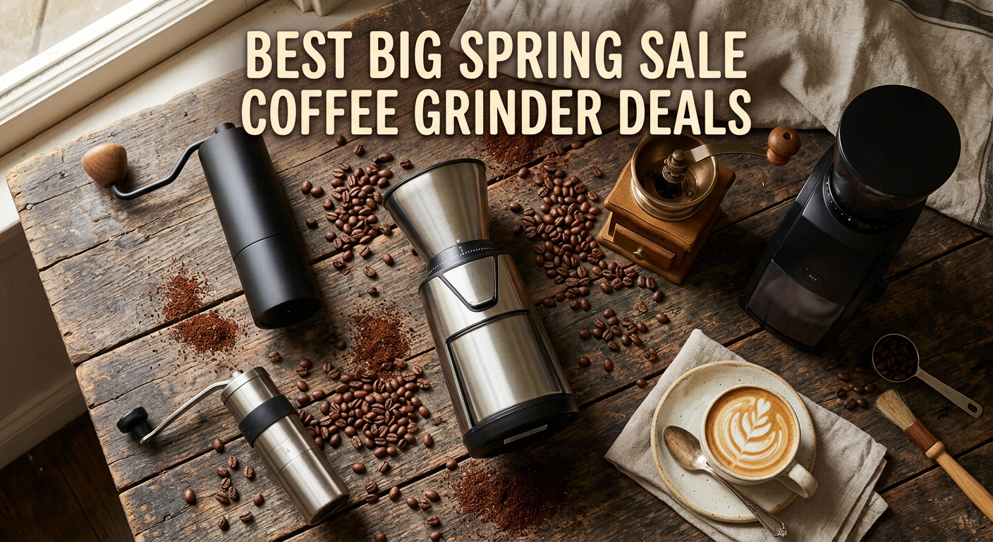 Best Big Spring Sale Coffee Grinder Deals on Amazon