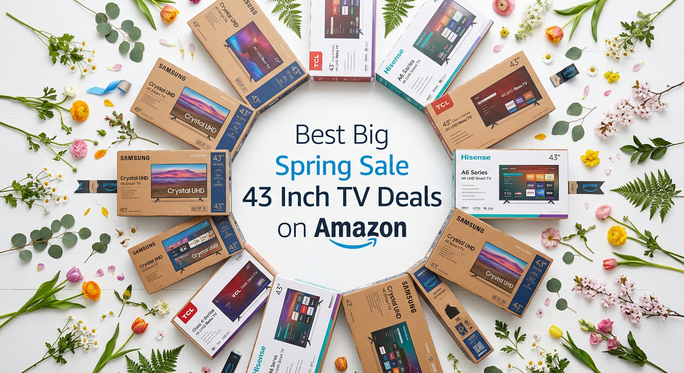 Best Big Spring Sale 43 Inch TV Deals on Amazon
