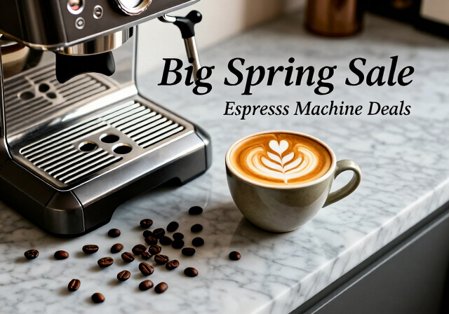 Best Big Spring Sale De'Longhi Espresso Machine Deals on Amazon