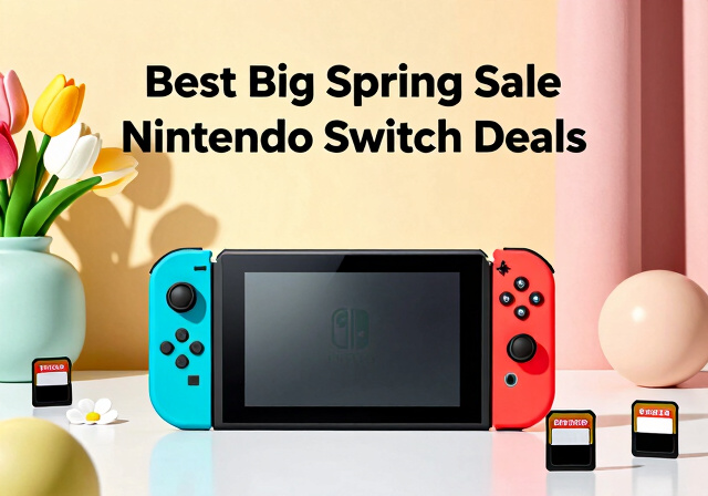 Best Big Spring Sale Nintendo Switch Deals on Amazon