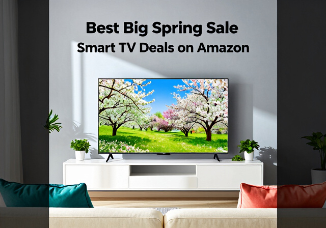 Best Big Spring Sale Smart TV Deals on Amazon