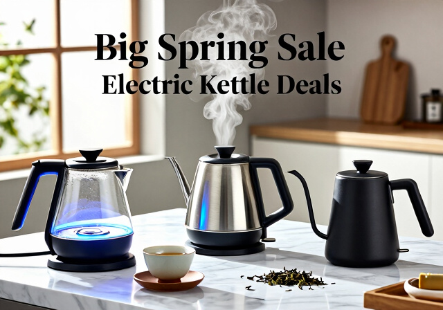 Best Big Spring Sale Electric Kettle Deals on Amazon