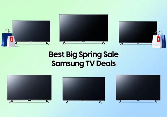 Best Big Spring Sale Samsung TV Deals on Amazon