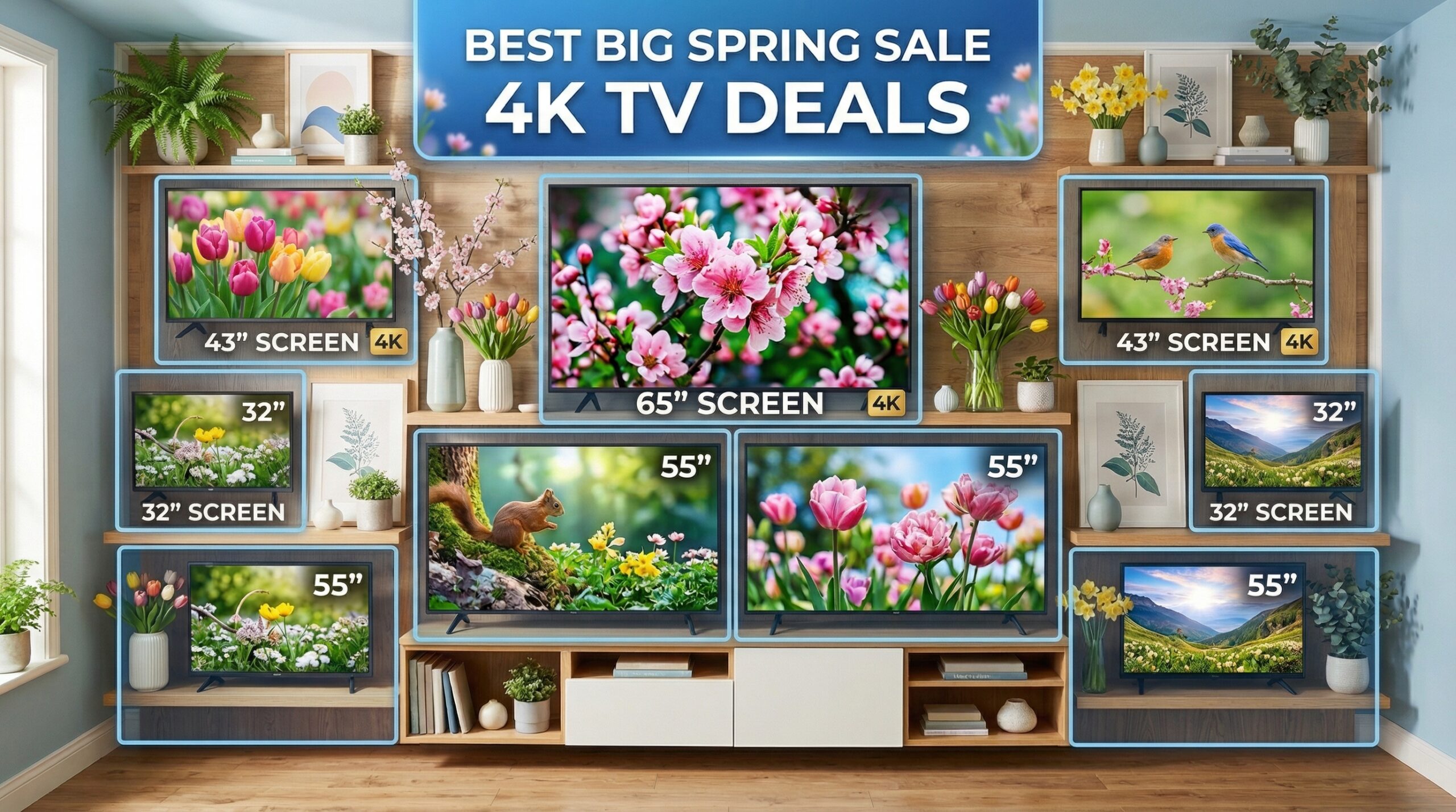 Best Big Spring Sale 4K TV Deals on Amazon