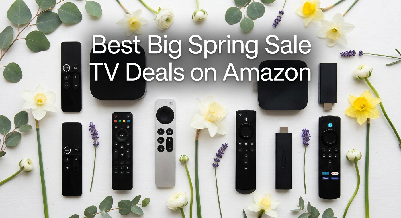 Best Big Spring Sale TV Deals on Amazon