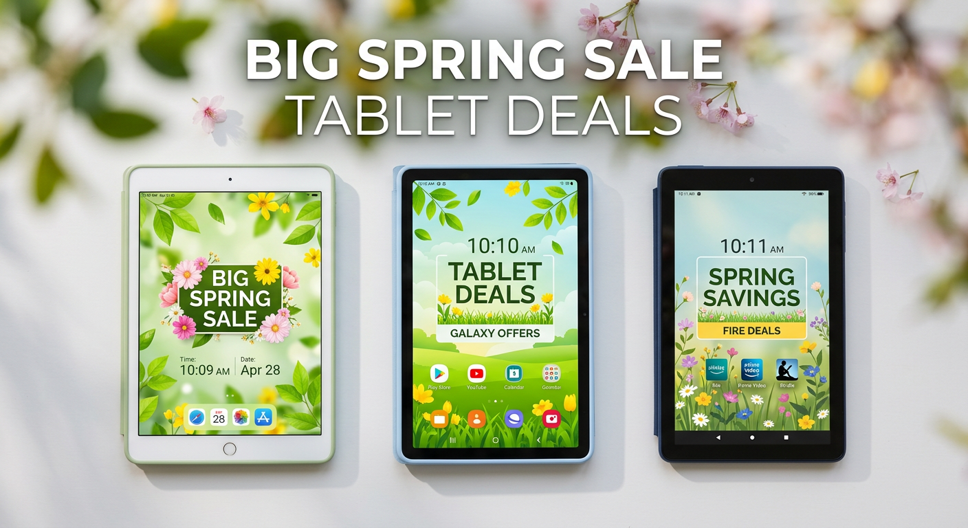 Best Big Spring Sale Tablet Deals on Amazon