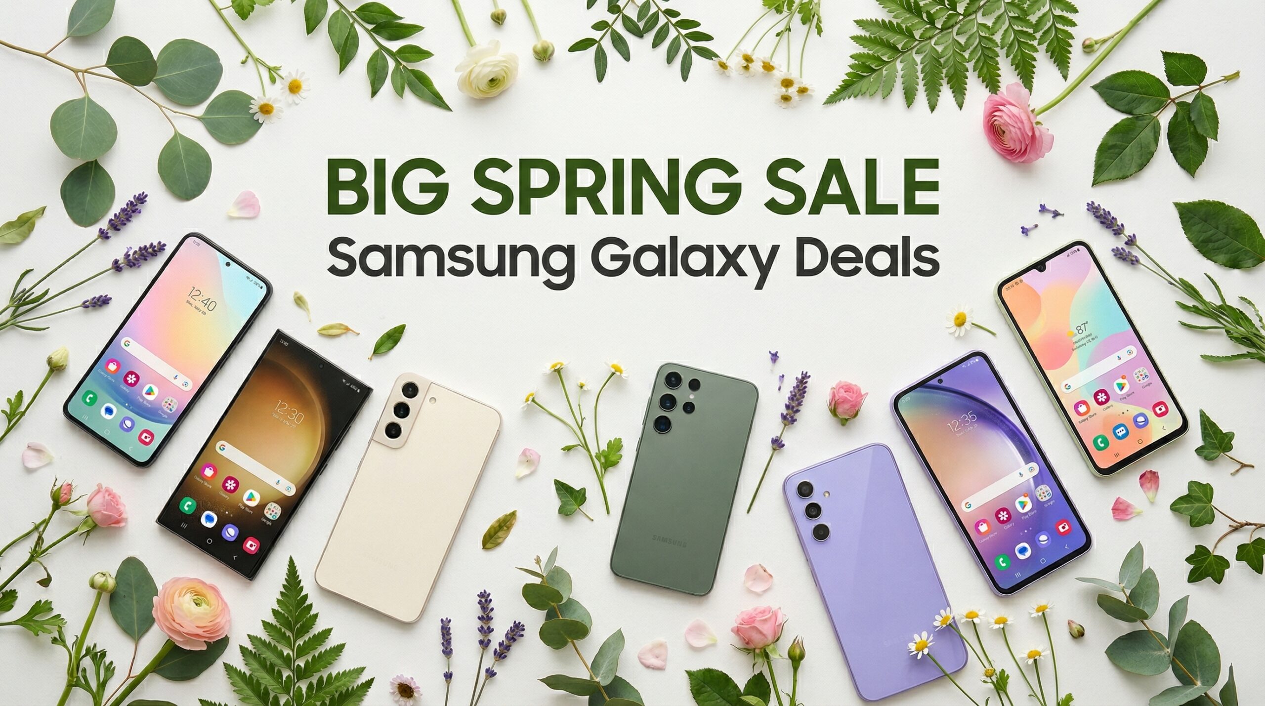 Best Big Spring Sale Samsung Galaxy Phone Deals on Amazon