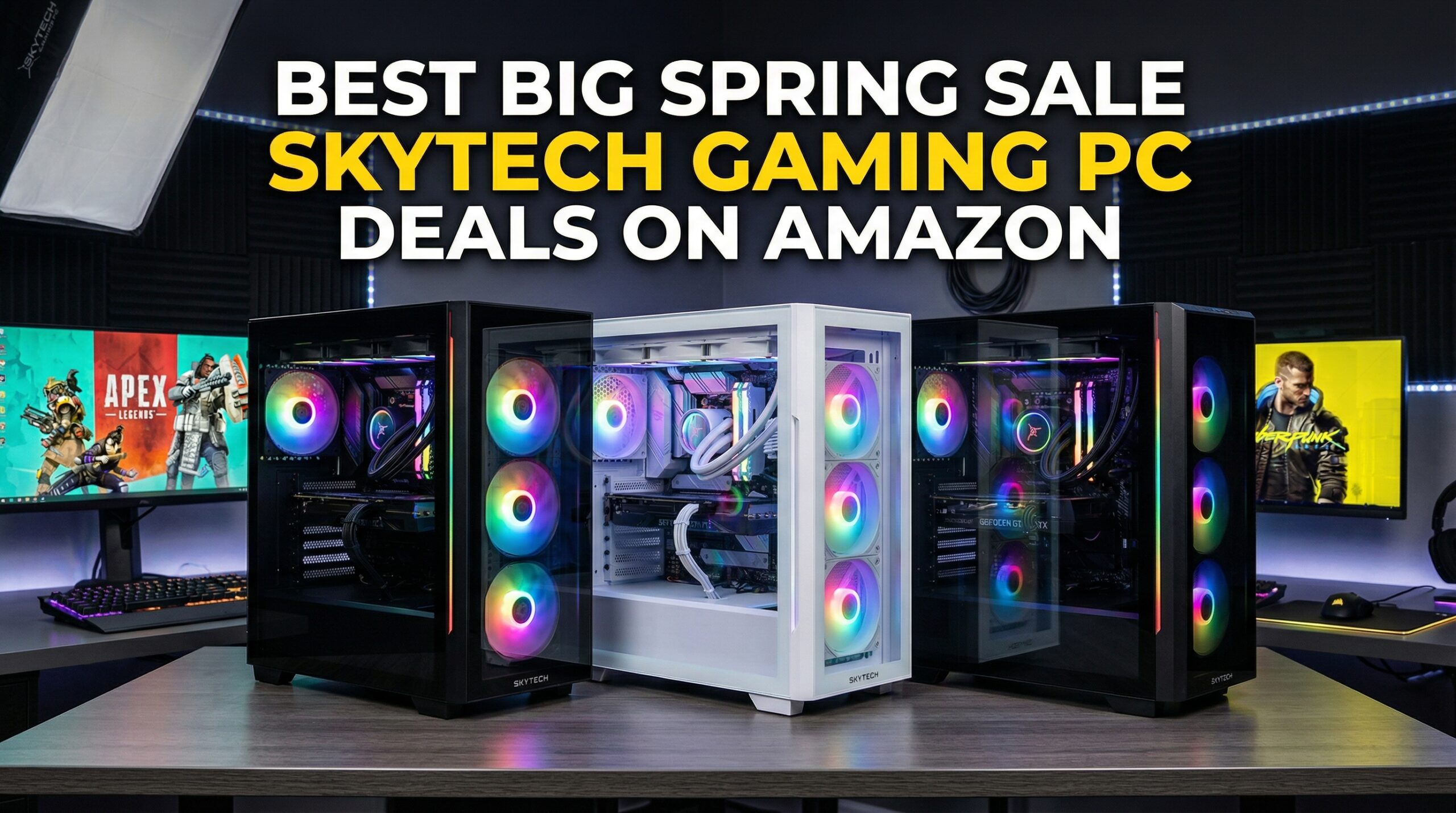 Best Big Spring Sale Skytech Gaming PC Deals on Amazon
