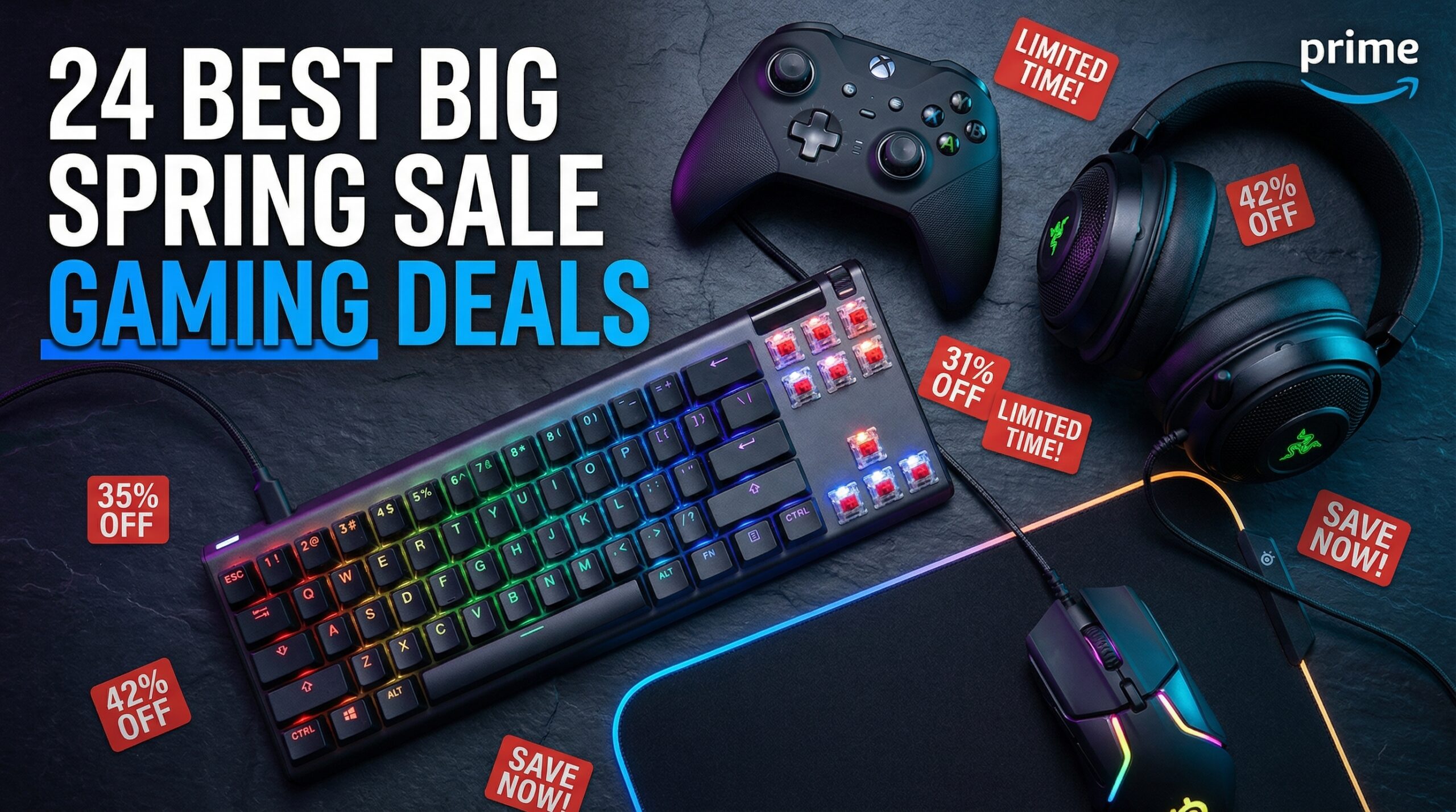 Best Big Spring Sale Gaming Deals on Amazon