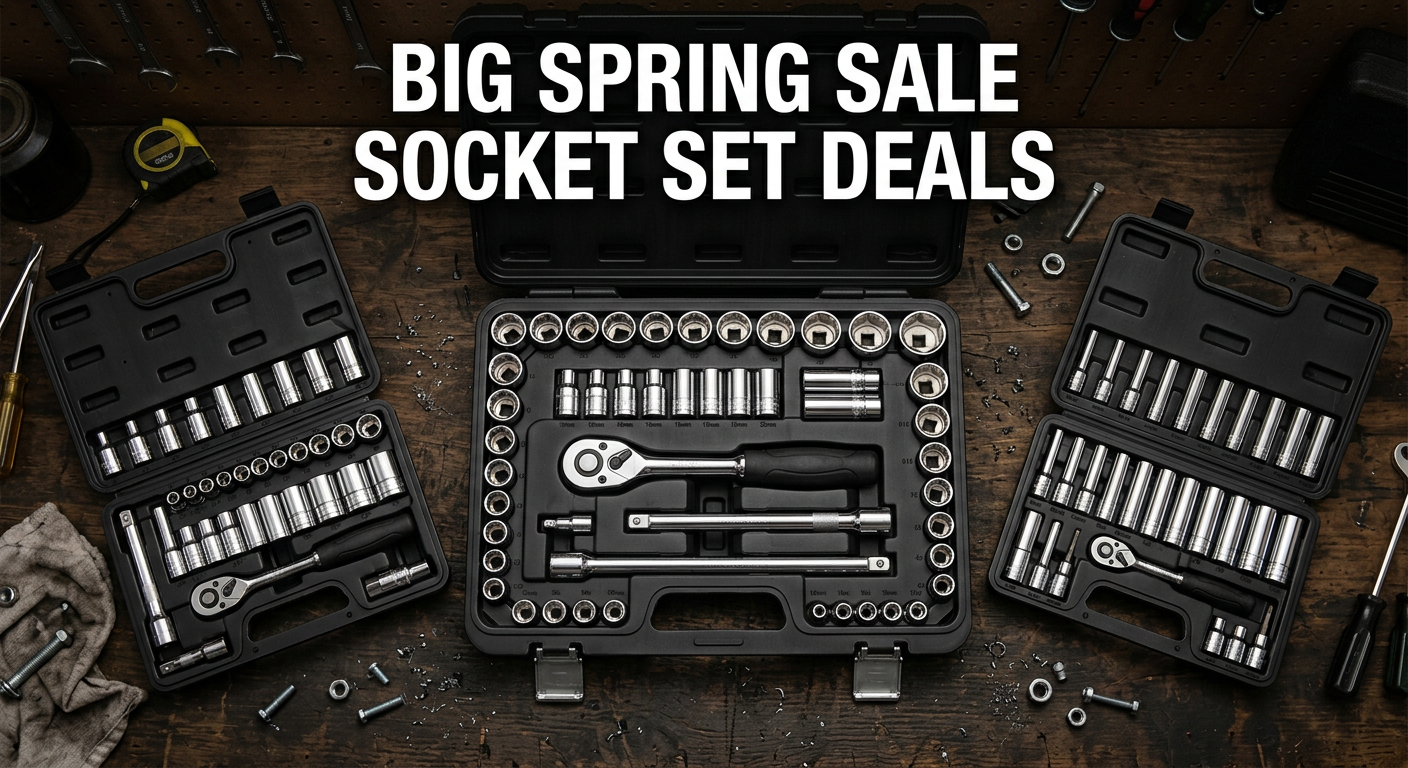 Best Big Spring Sale Socket Set Deals on Amazon