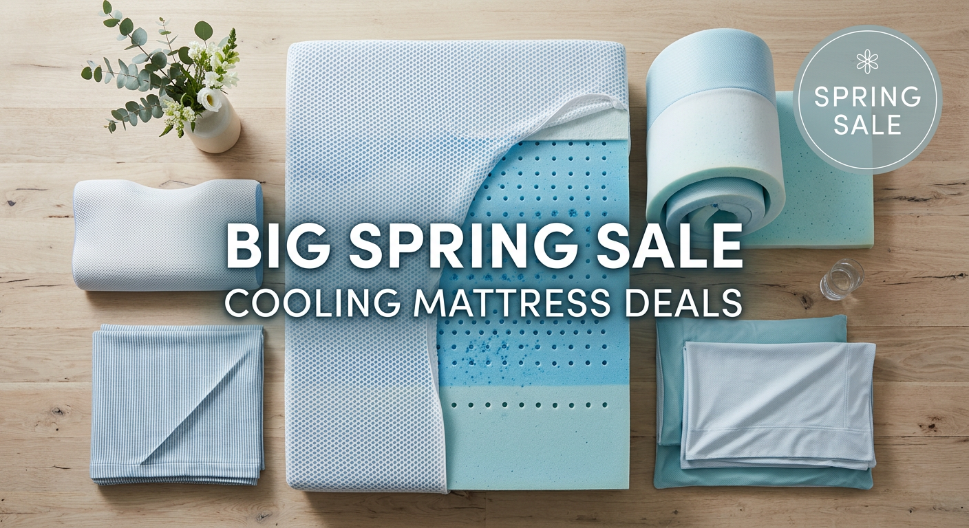 Best Big Spring Sale Cooling Mattress Deals on Amazon