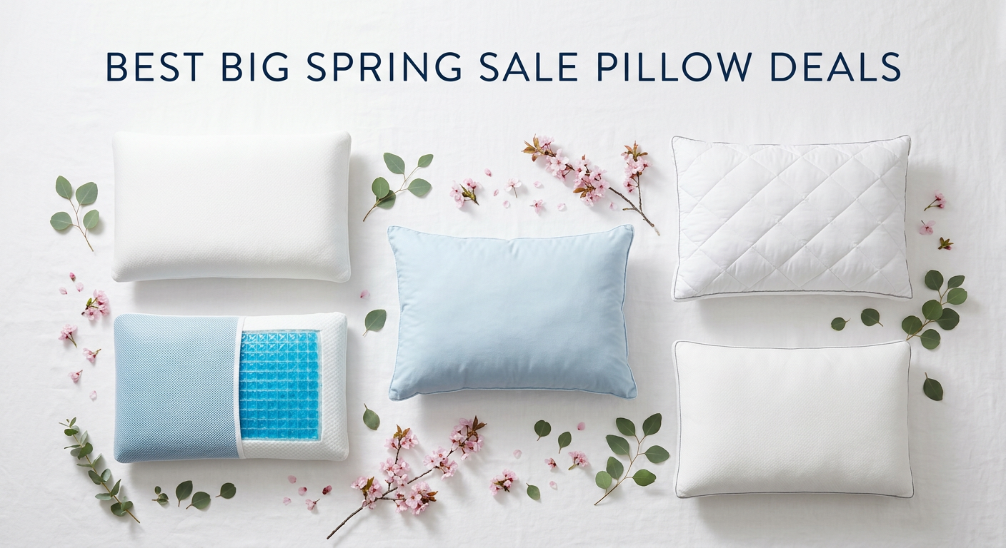 Best Big Spring Sale Pillow Deals on Amazon