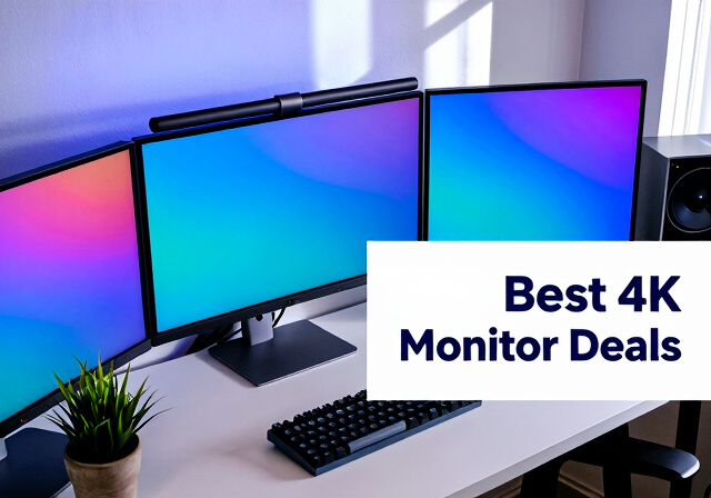 Best Big Spring Sale 4K Monitor Deals on Amazon