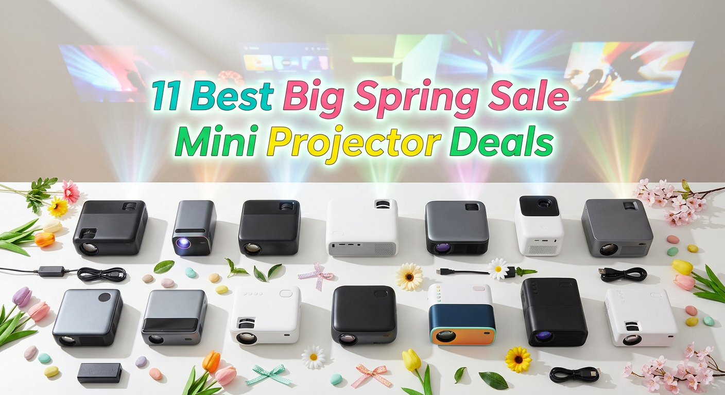Best Big Spring Sale Mini Projector Deals on Amazon
