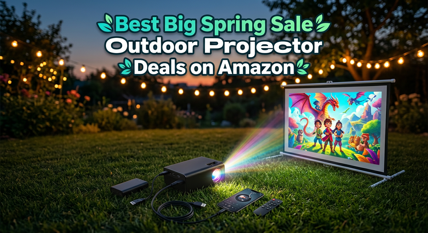 Best Big Spring Sale Outdoor Projector Deals on Amazon