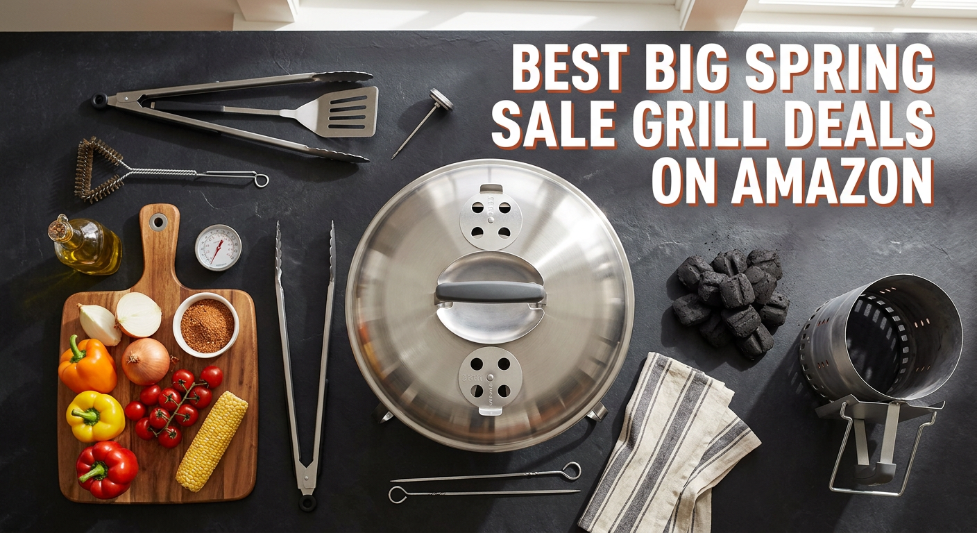 Best Big Spring Sale Grill Deals on Amazon