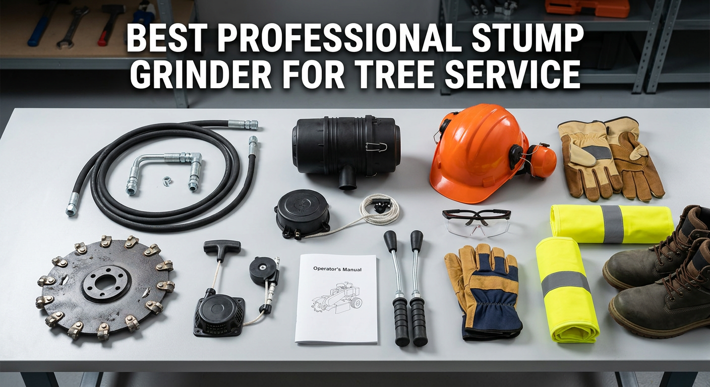 Best Professional Stump Grinder for Tree Service