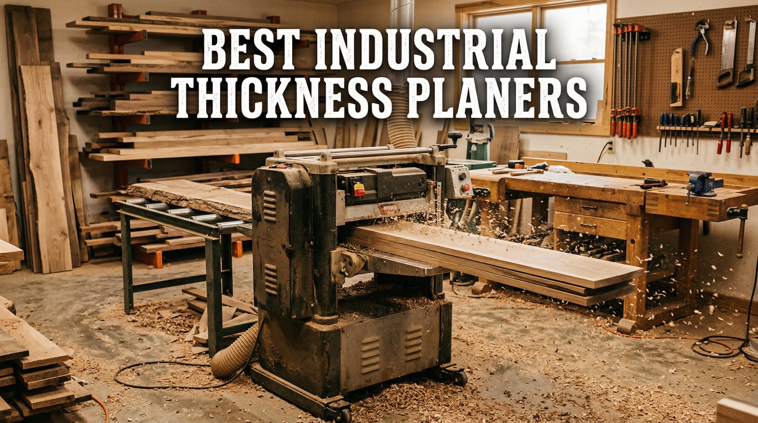 Best Industrial Thickness Planer for Hardwood