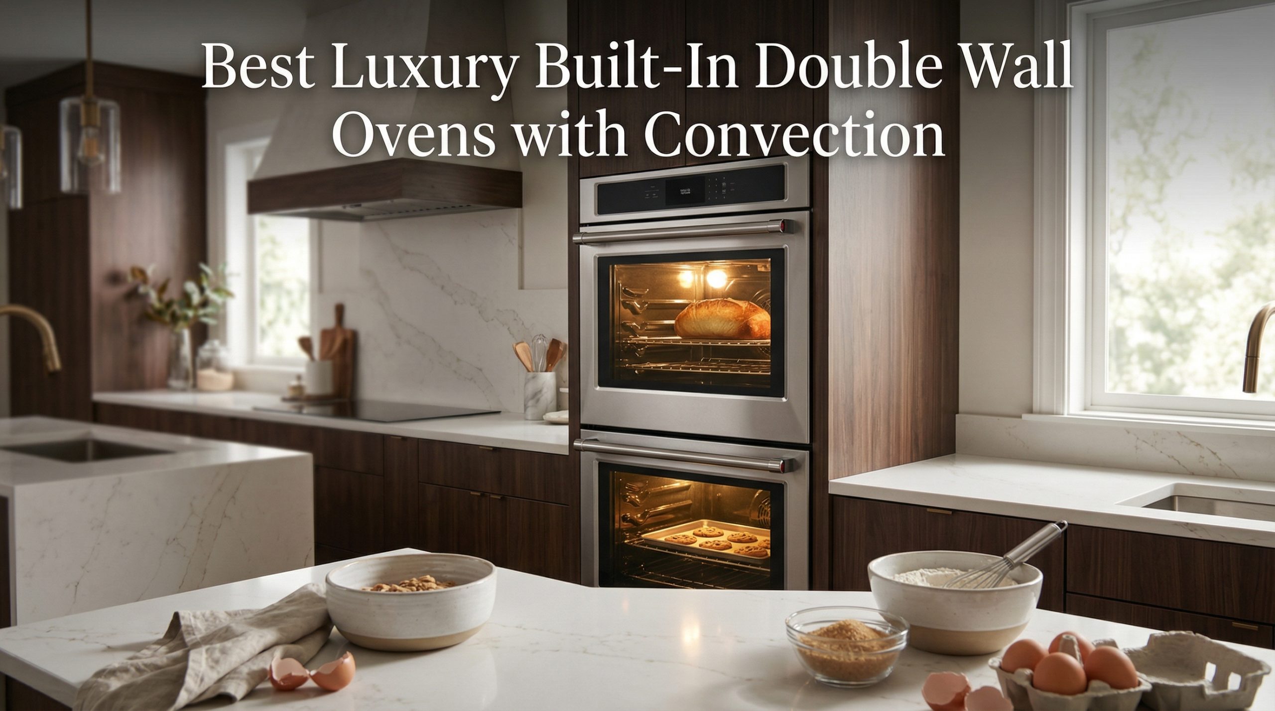 Best Luxury Built-In Double Wall Ovens with Convection