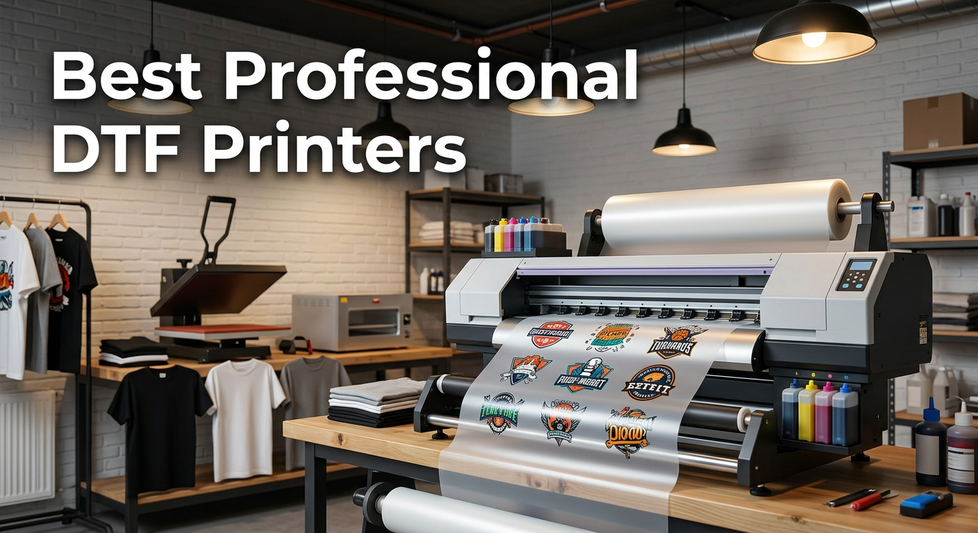 Best Professional DTF Printer for Custom Apparel Business