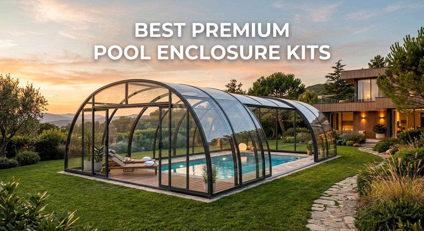 Best Premium Pool Enclosure Kits for All-Season Swimming