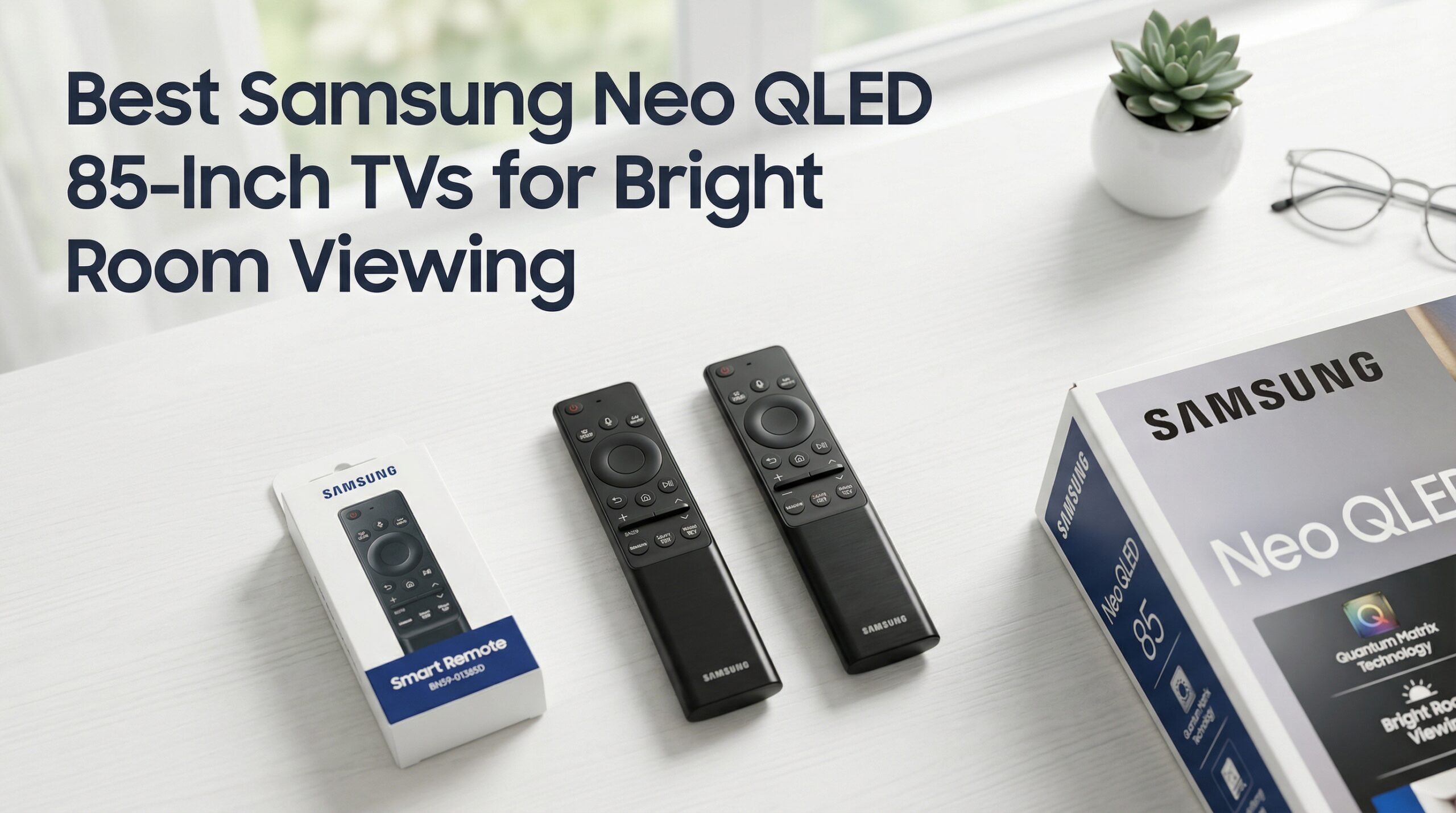 Best Samsung Neo QLED 85-Inch TVs for Bright Room Viewing