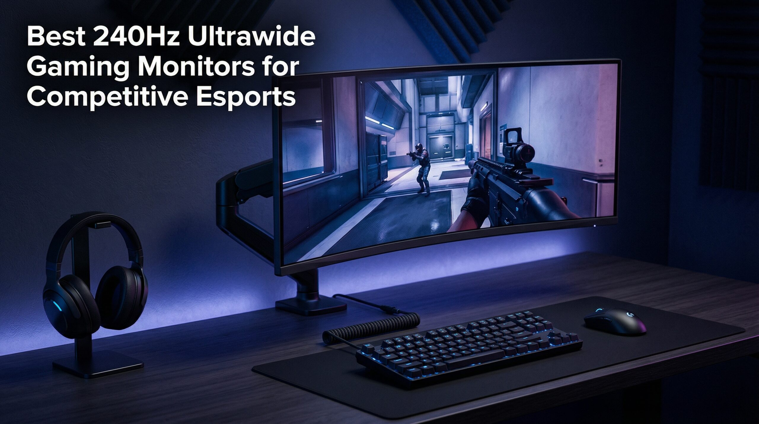Best 240Hz Ultrawide Gaming Monitors for Competitive Esports