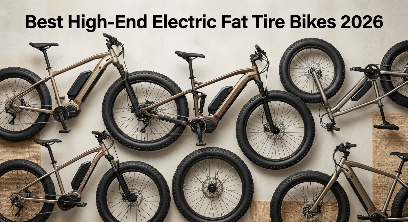 Best High-End Electric Fat Tire Bikes for All-Terrain Adventures