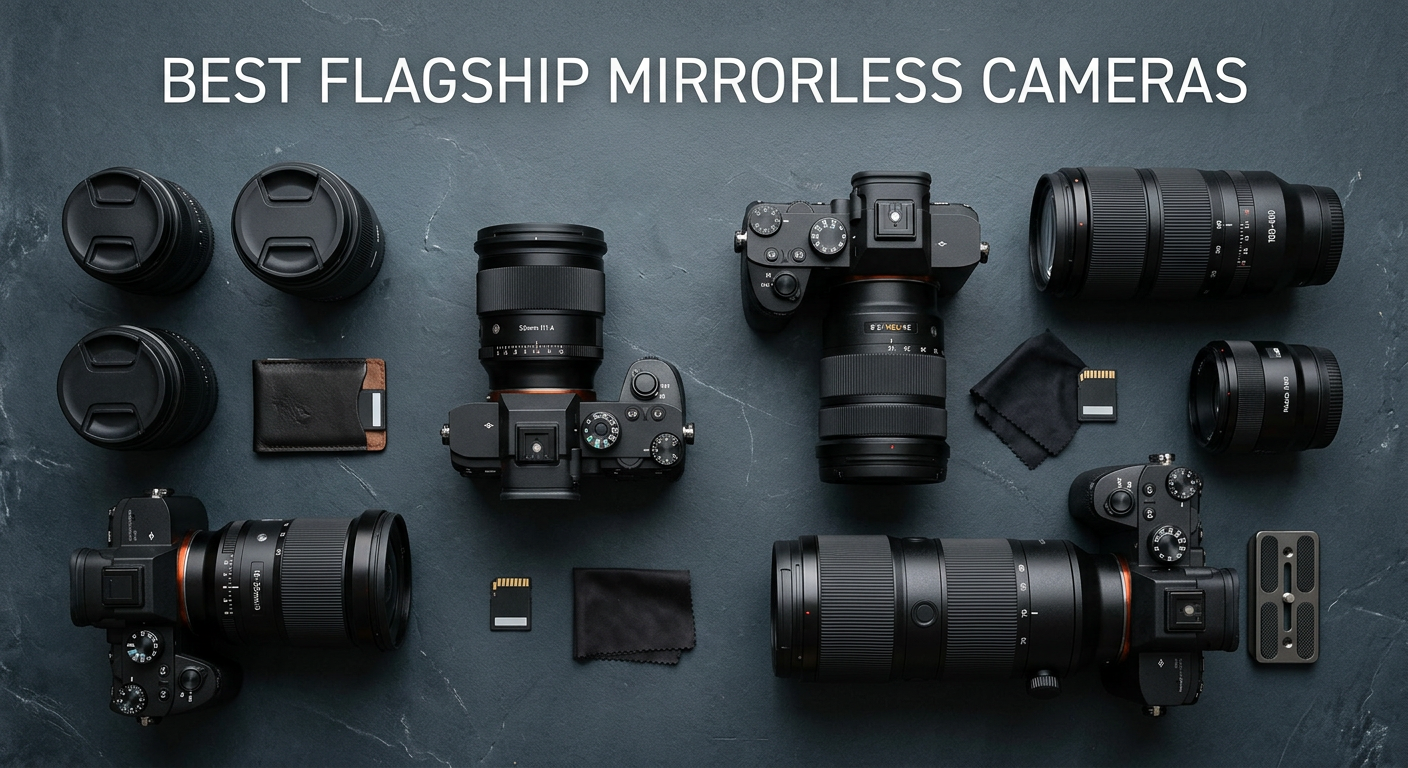 Best Flagship Mirrorless Camera Systems for Full-Time Professionals