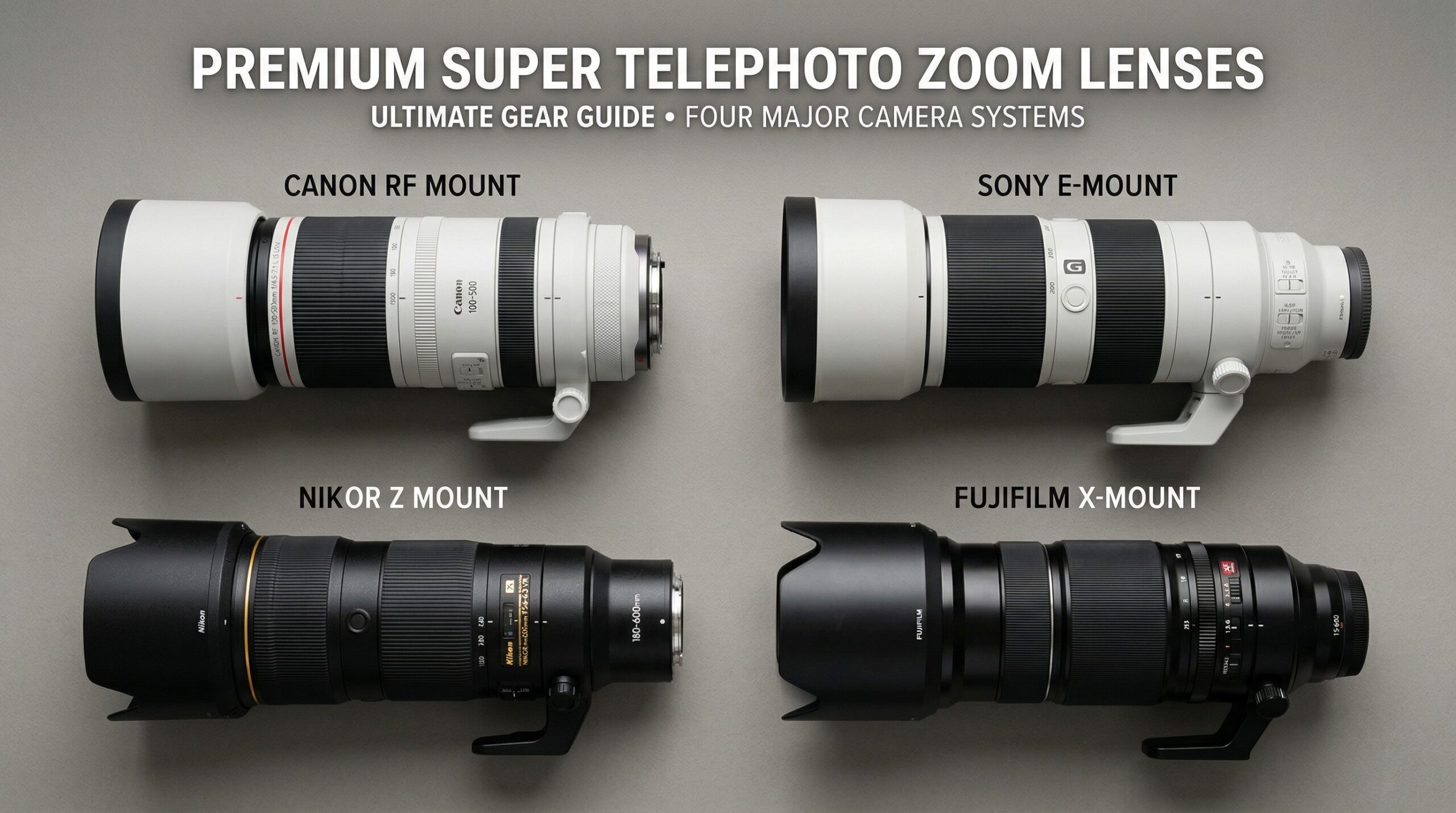 Best Premium Super Telephoto Zoom Lenses for Wildlife Photography