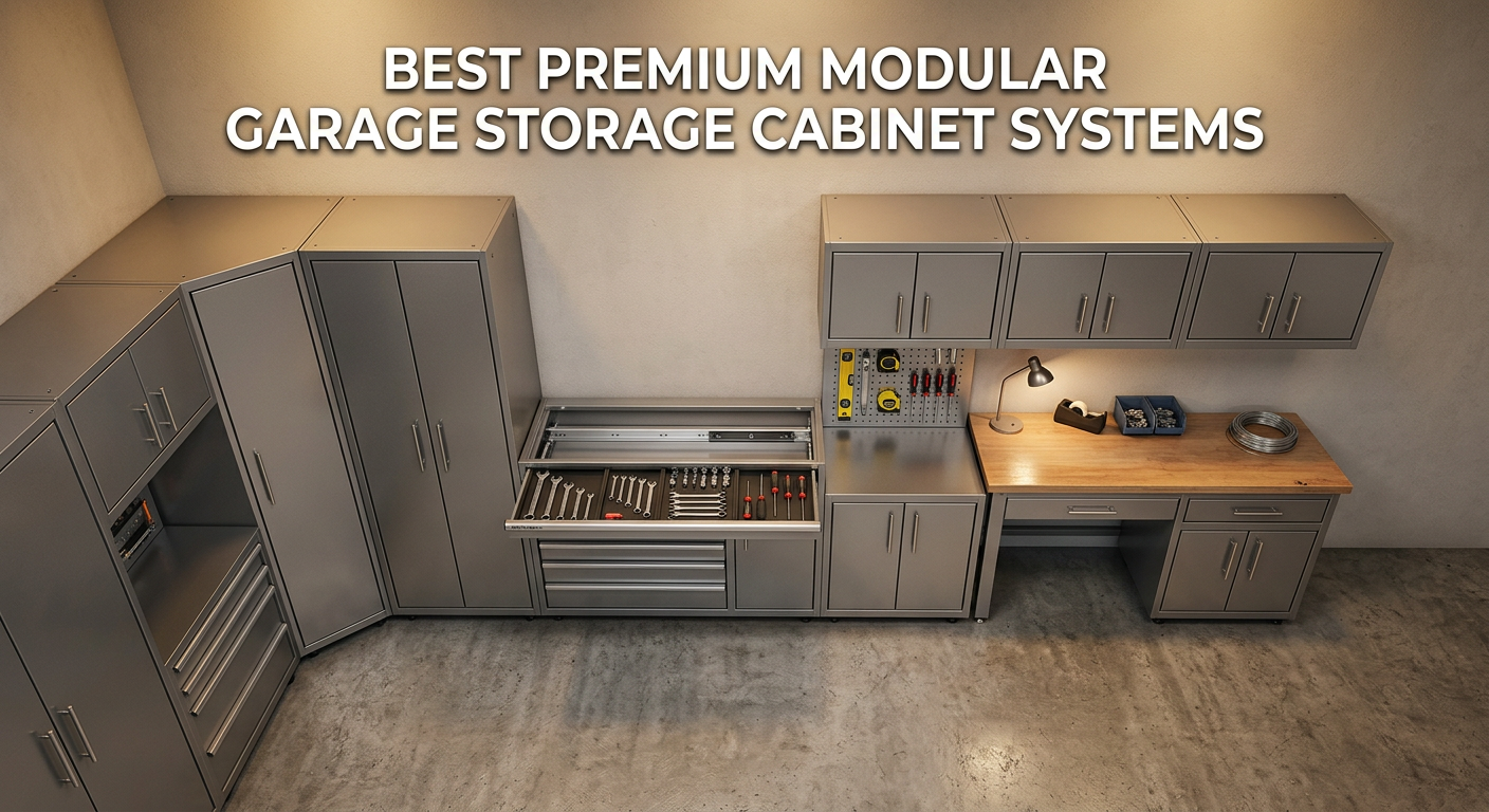 Best Premium Modular Garage Storage Cabinet Systems
